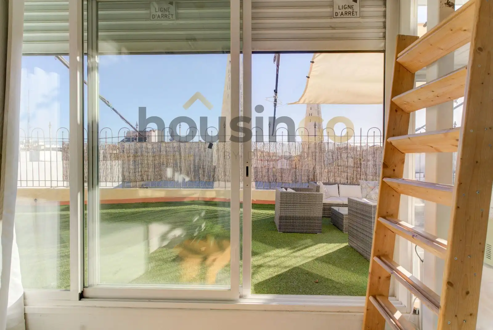 Terrace of Attic for rent in Madrid  with Air Conditioner, Heating and Furnished
