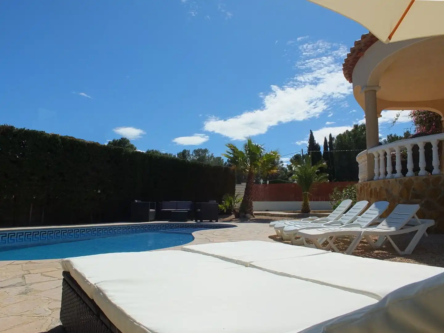 Piscina de Casa o xalet en venda en L'Ametlla de Mar  amb Aire condicionat, Terrassa i Piscina