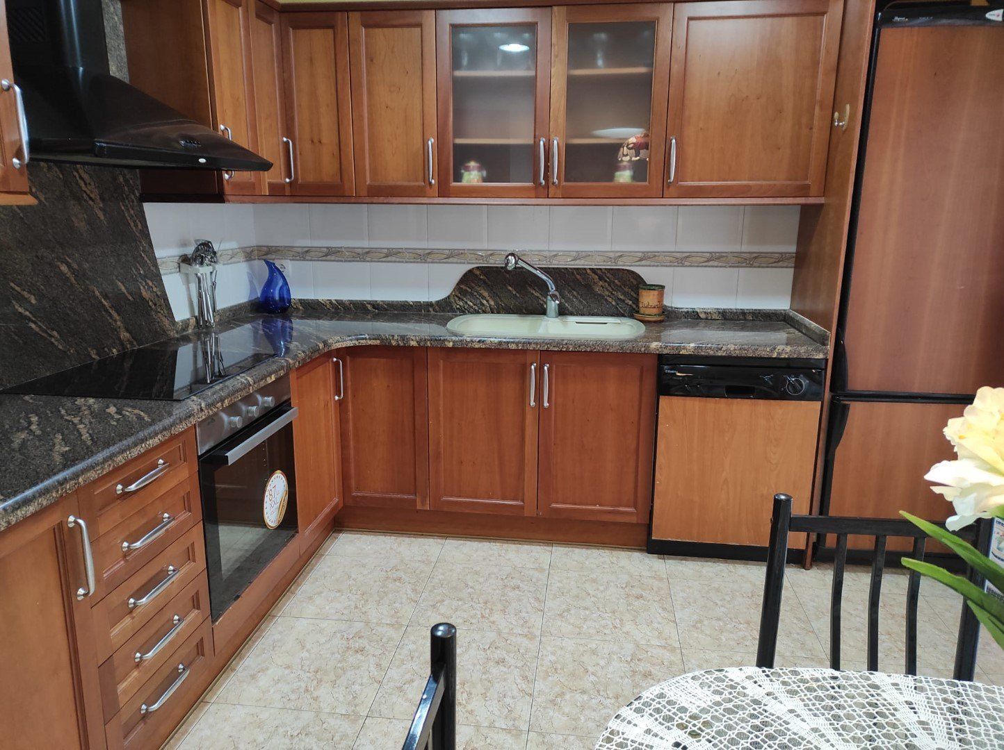 Kitchen of Flat for sale in Alcoy / Alcoi  with Air Conditioner, Heating and Storage room