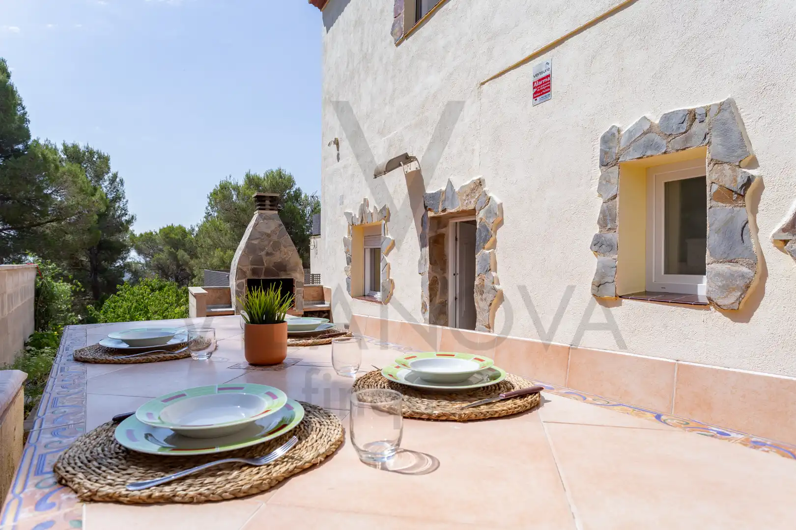 Terraza de Casa o chalet en venta en Cabra del Camp con Aire acondicionado, Calefacción y Jardín privado