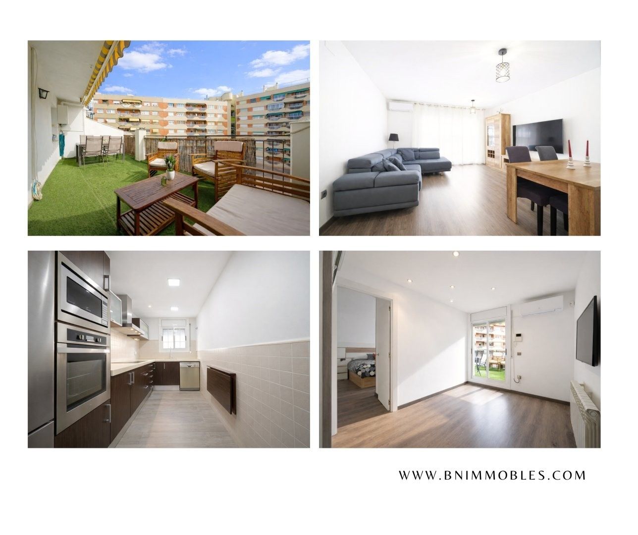 Vista exterior de Piso en venta en Terrassa con Aire acondicionado, Calefacción y Terraza