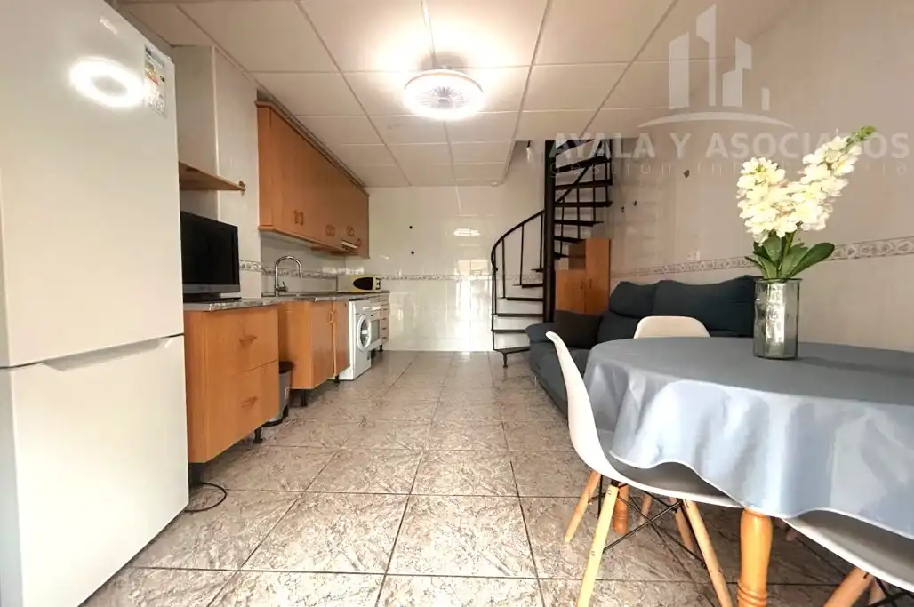 Cocina de Apartamento en venta en Cartagena con Aire acondicionado, Calefacción y Balcón