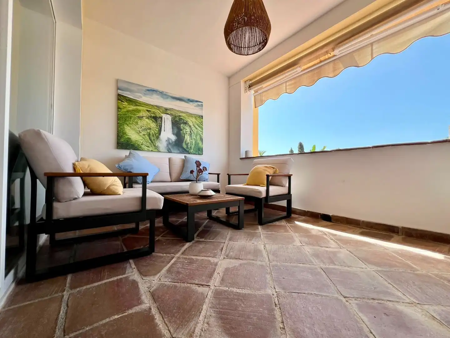 Terrassa de Apartament de lloguer en Marbella amb Aire condicionat, Calefacció i Terrassa