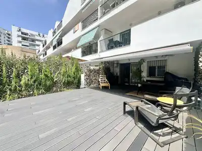 Erdgeschosswohnung mit Pool zum Verkauf in La Cala Mijas