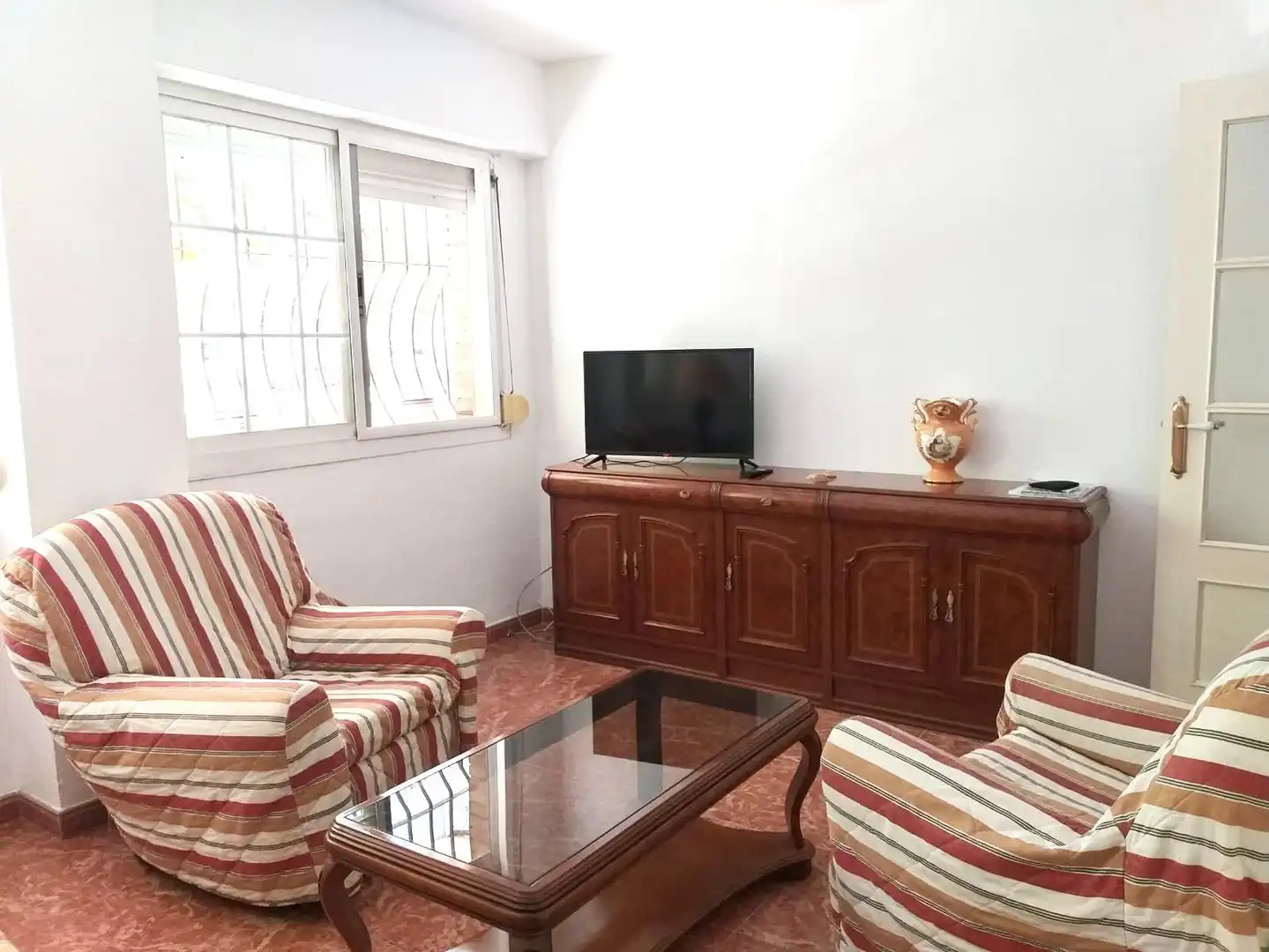 Sala de estar de Piso de alquiler en Málaga con Amueblado