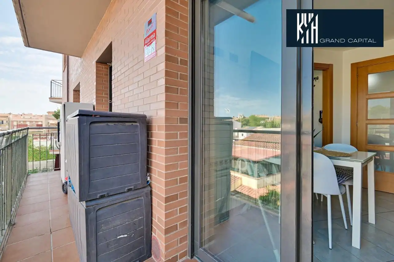 Balcony of Flat for sale in Malgrat de Mar  with Air Conditioner, Heating and Balcony