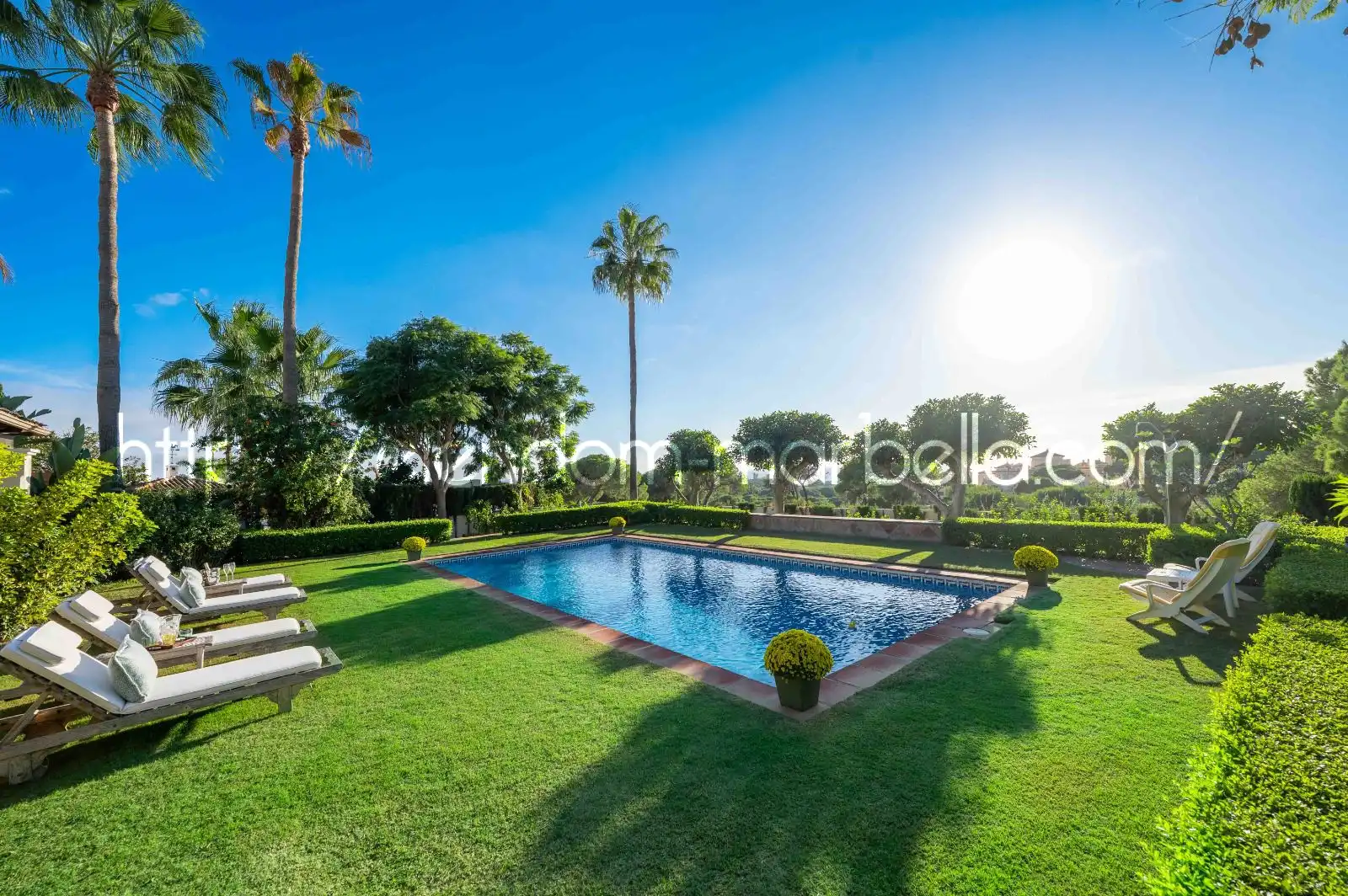 Garten von Haus oder Chalet zum Verkauf in Marbella mit Klimaanlage, Heizung und Privatgarten