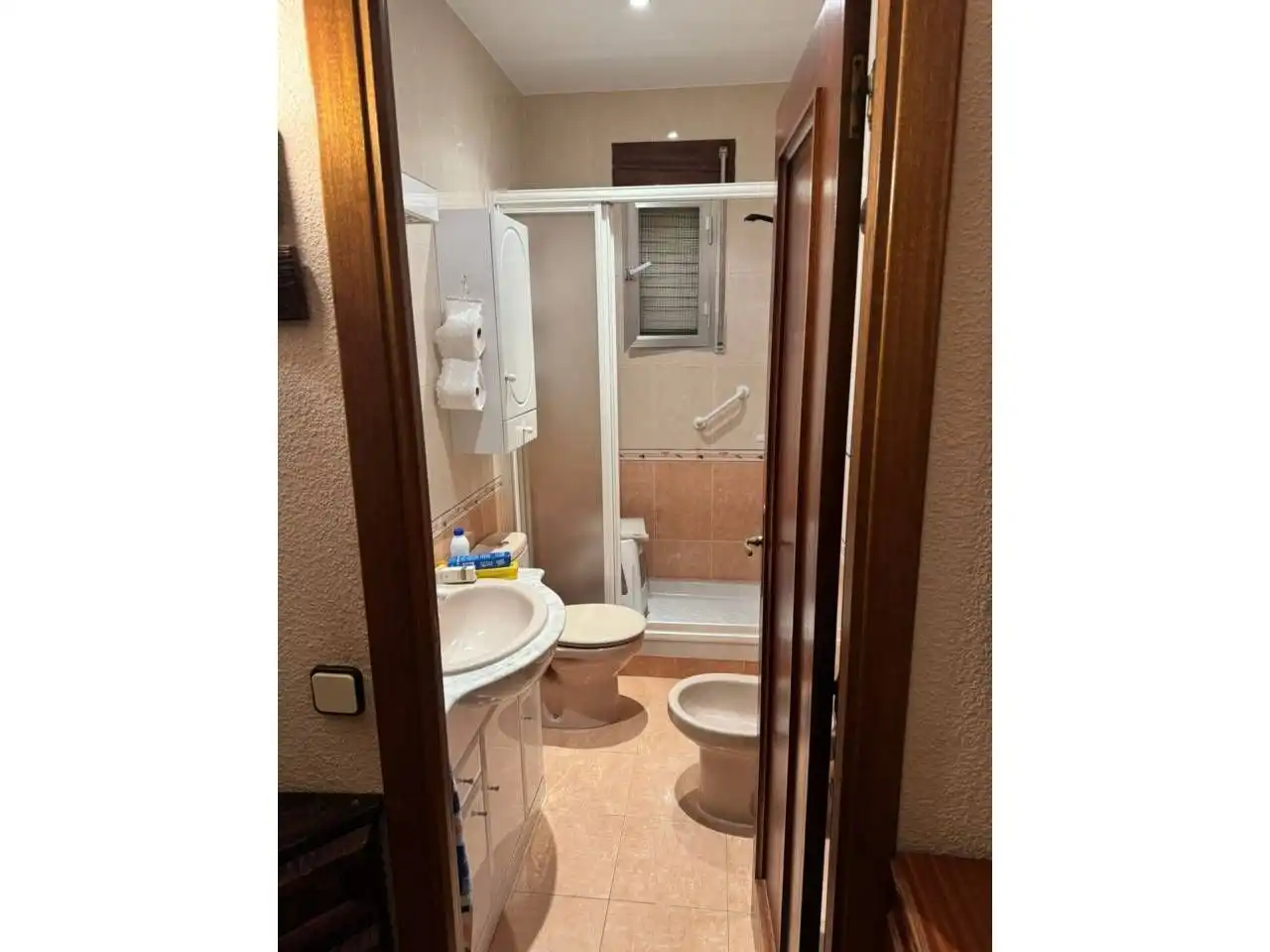 Bathroom of Flat for sale in Getafe  with Air Conditioner and Heating