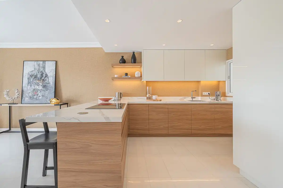Kitchen of Apartments for sale in Marbella  with Air Conditioner, Heating and Terrace