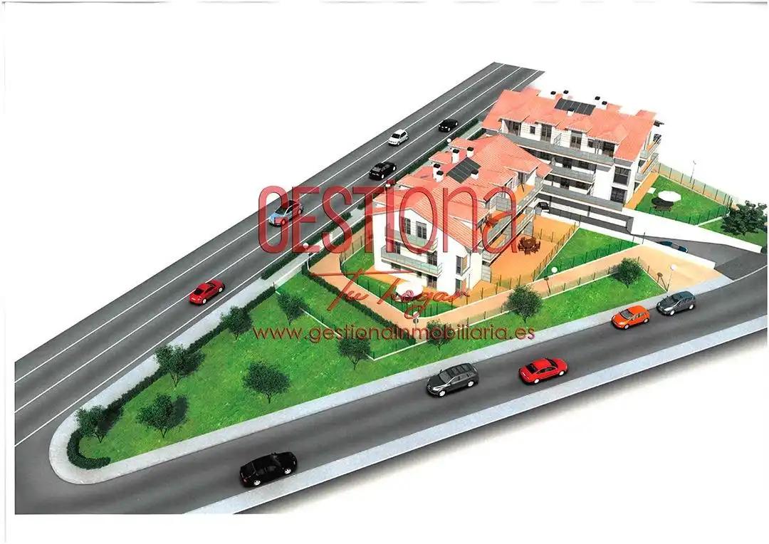 Vista exterior de Apartamento en venta en Cabezón de la Sal con Calefacción, Jardín privado y Trastero