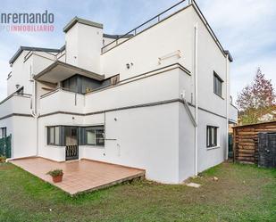 Exterior view of Planta baja for sale in Castañeda  with Heating, Private garden and Terrace