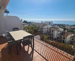 Exterior view of Single-family semi-detached to rent in Benalmádena  with Air Conditioner, Terrace and Furnished
