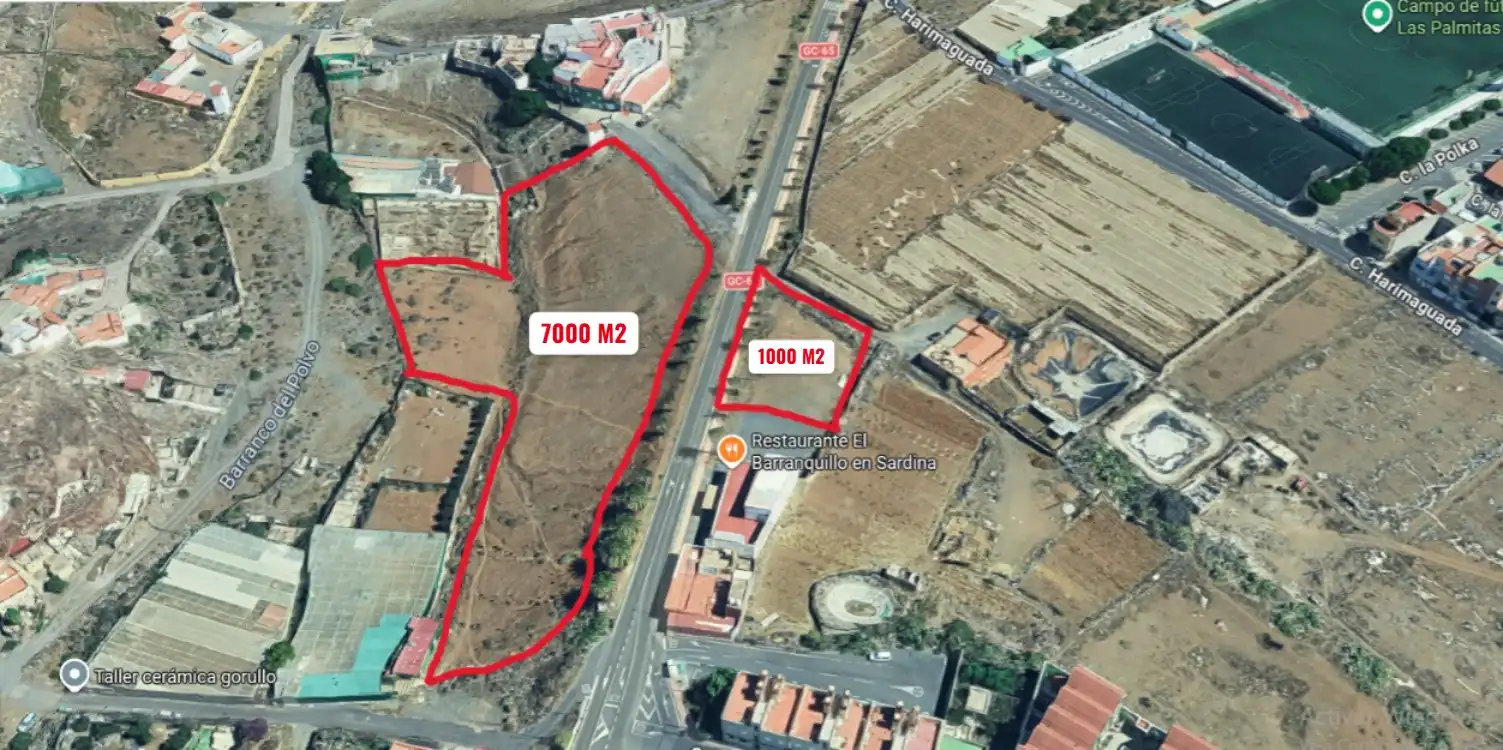 Vista exterior de Terreno en venta en Santa Lucía de Tirajana