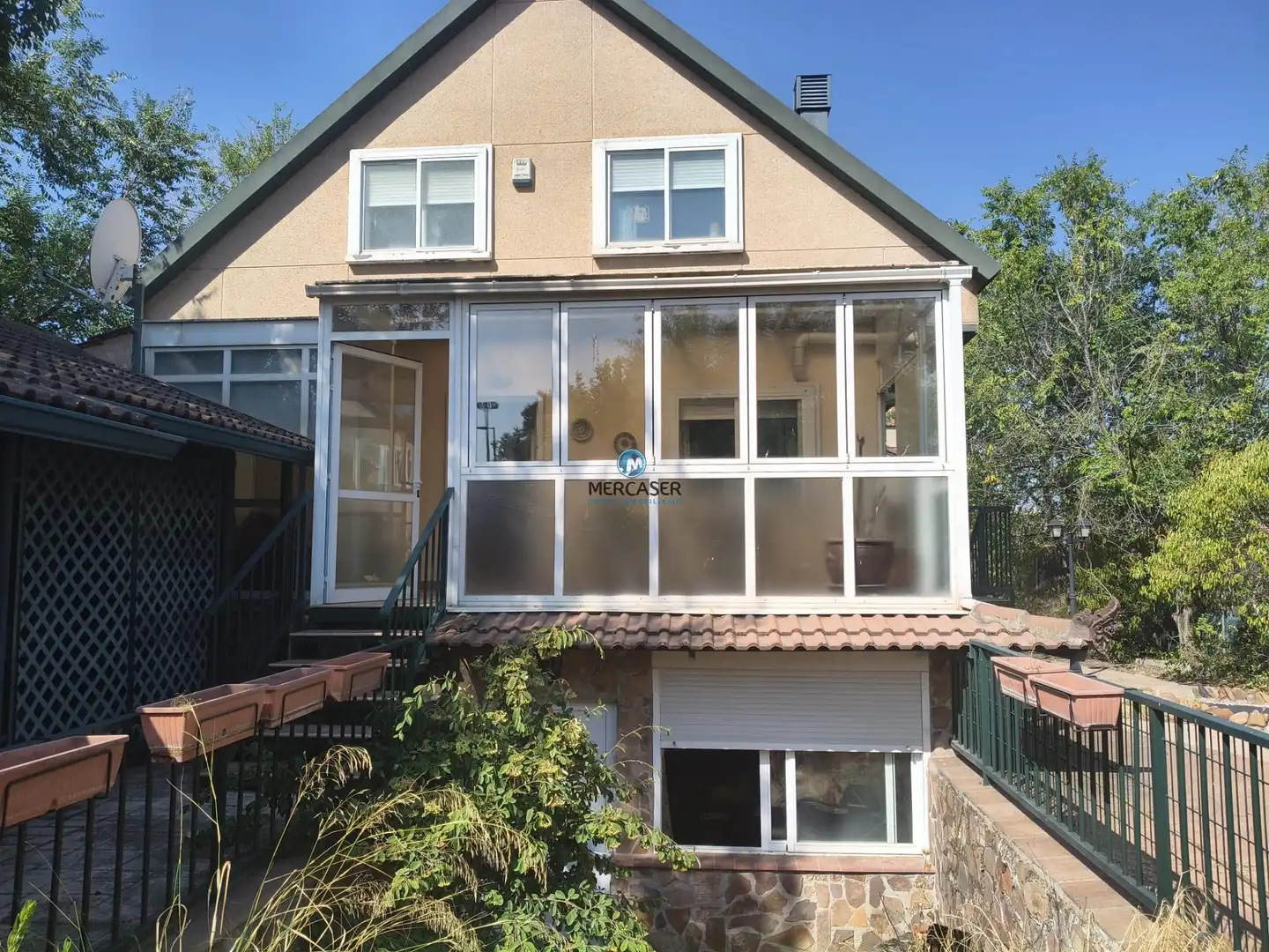 Außenansicht von Haus oder Chalet zum Verkauf in Rivas-Vaciamadrid mit Privatgarten