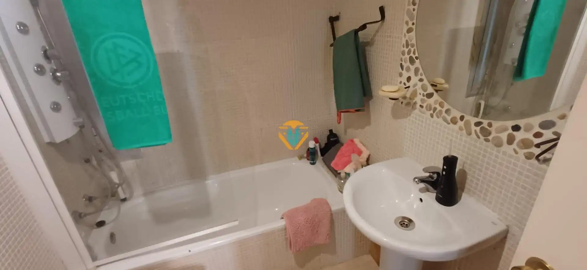 Bathroom of Flat for sale in Villajoyosa / La Vila Joiosa  with Terrace, Furnished and Community pool