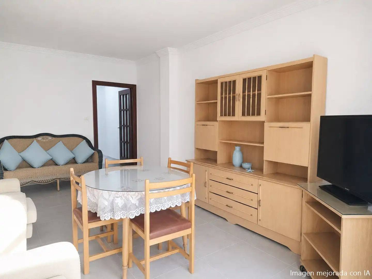 Dining room of Flat for sale in Torrenueva Costa  with Terrace and Furnished