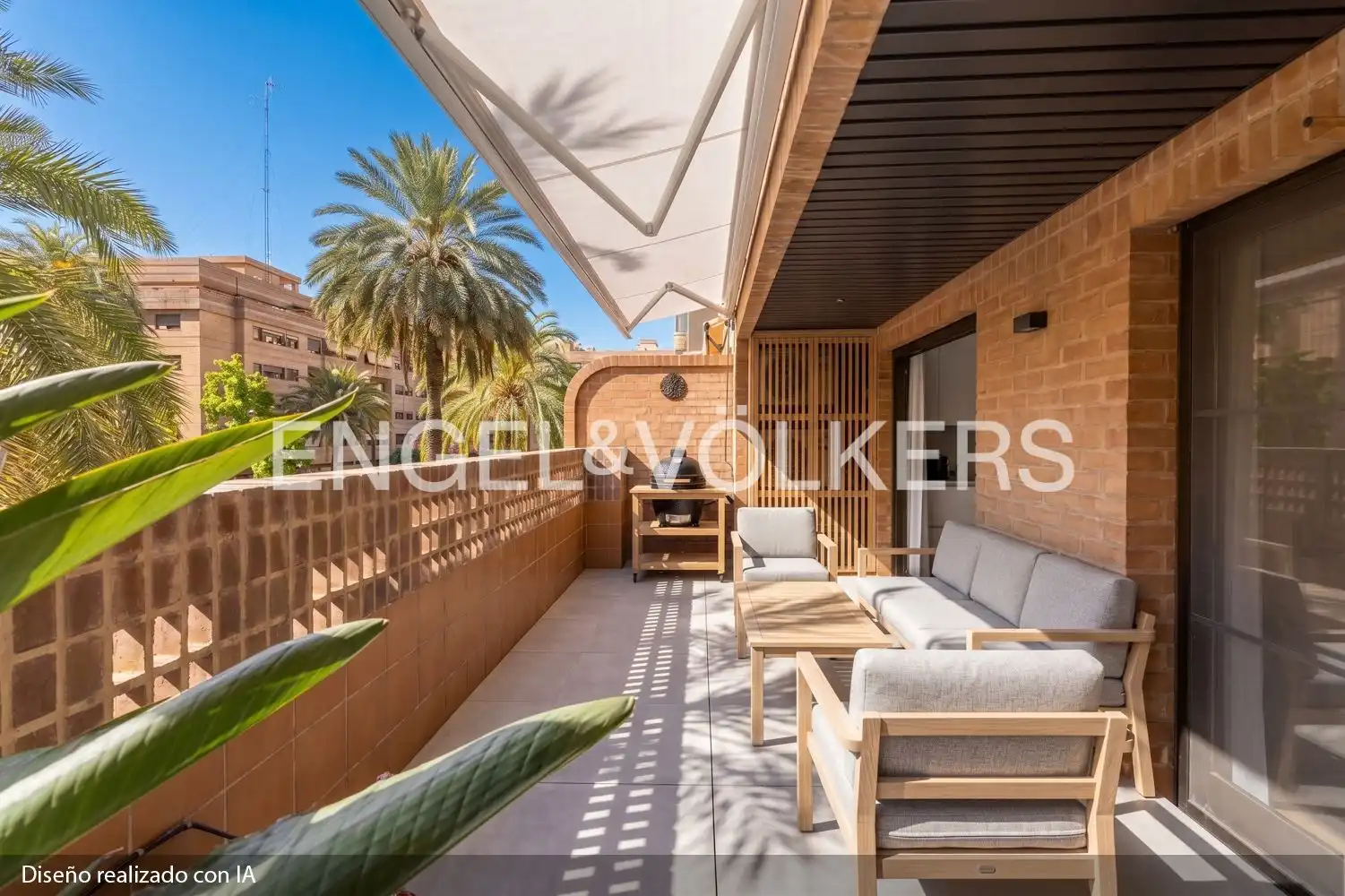 Terraza de Piso en venta en  Valencia Capital con Aire acondicionado, Calefacción y Terraza