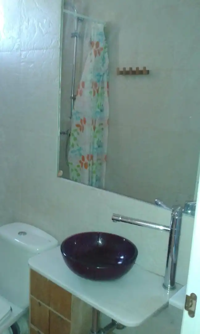 Bathroom of Flat for sale in Madrid  with Private garden and Furnished