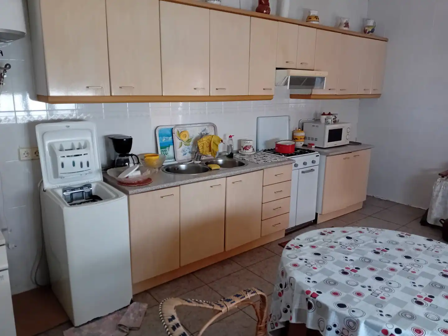 Cuina de Casa o xalet en venda en Torralba de Calatrava amb Calefacció, Terrassa i Traster
