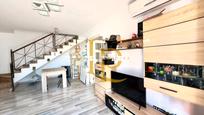 Living room of Flat for sale in Rubí  with Air Conditioner, Parquet flooring and Terrace