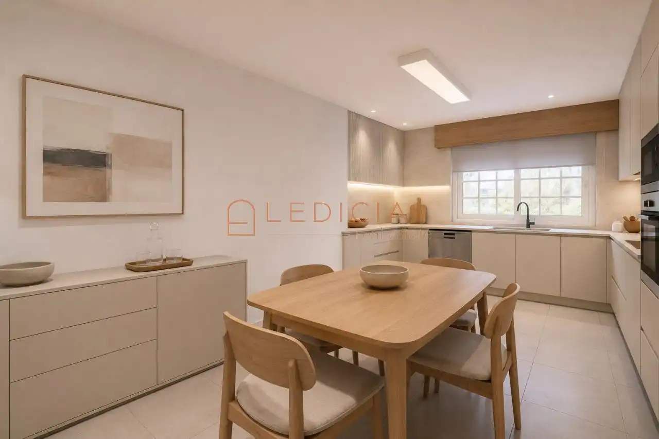 Kitchen of Houses for sale in Vigo   with Heating, Terrace and Storage room