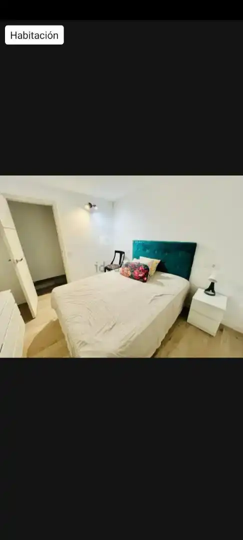 Dormitori de Apartament per a compartir en  Palma de Mallorca amb Aire condicionat, Parquet i Moblat