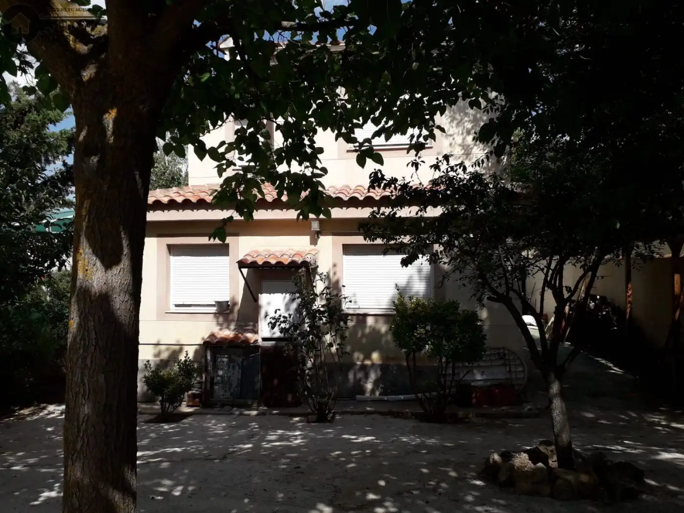 Vista exterior de Casa o chalet en venta en Robledo con Calefacción, Jardín privado y Terraza
