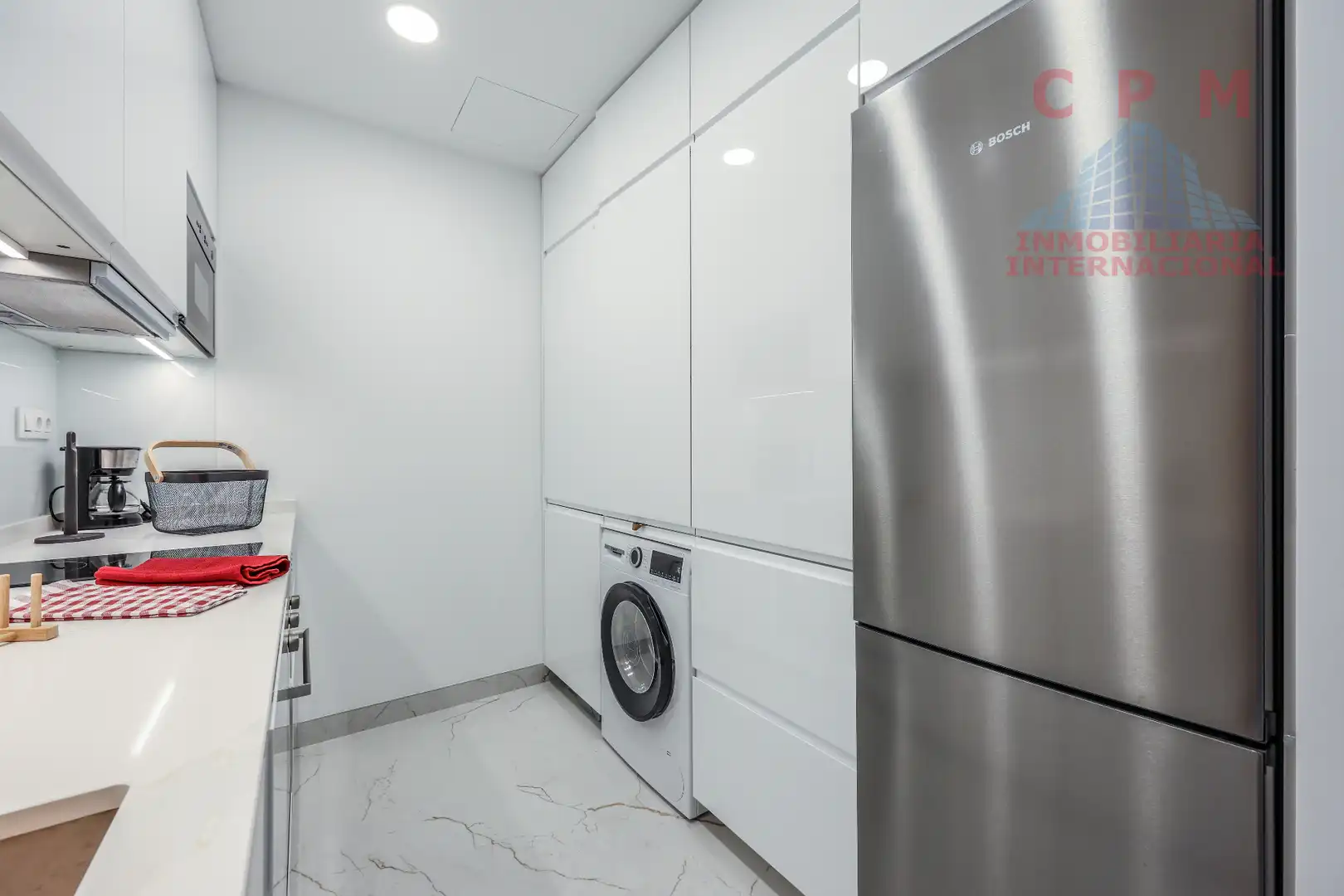Cocina de Piso de alquiler en Madrid con Aire acondicionado, Calefacción y Parquet