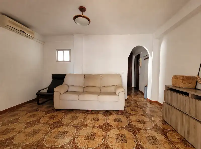 Sala de estar de Piso en venta en Málaga con Aire acondicionado, Calefacción y Horno