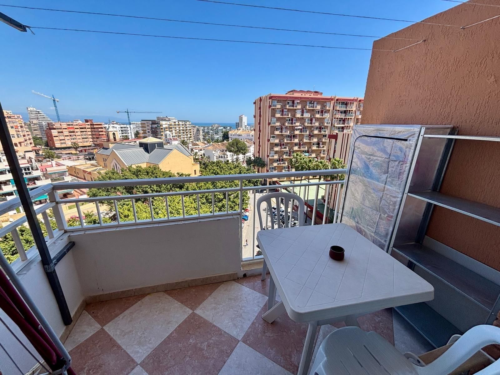 Bedroom of Apartment to rent in Benalmádena  with Heating, Private garden and Terrace
