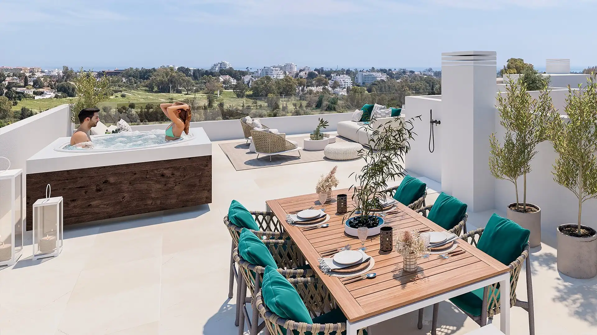 Apartamento con piscina en venta en Selwo, imagen 4