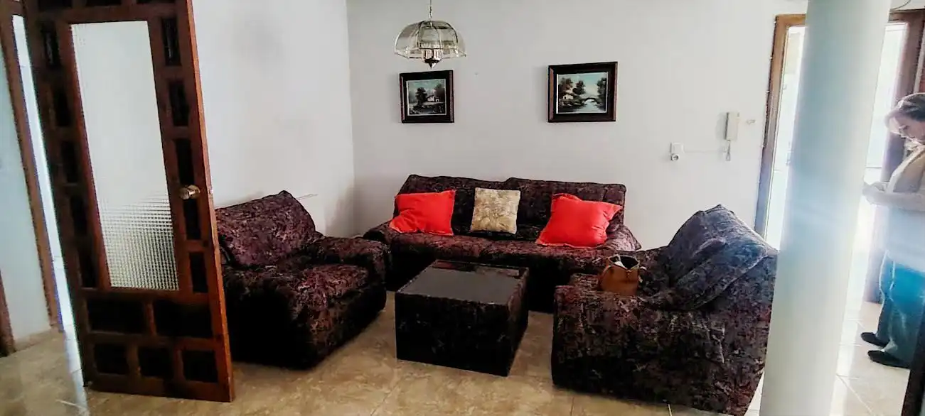 Sala de estar de Piso de alquiler en Linares con Aire acondicionado, Calefacción y Amueblado