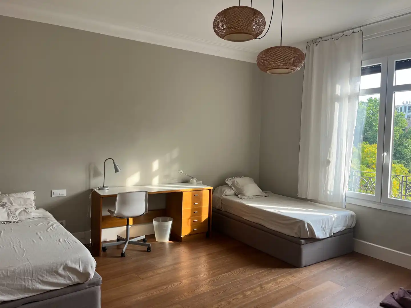Habitación de Piso de alquiler en Barcelona con Aire acondicionado, Calefacción y Parquet