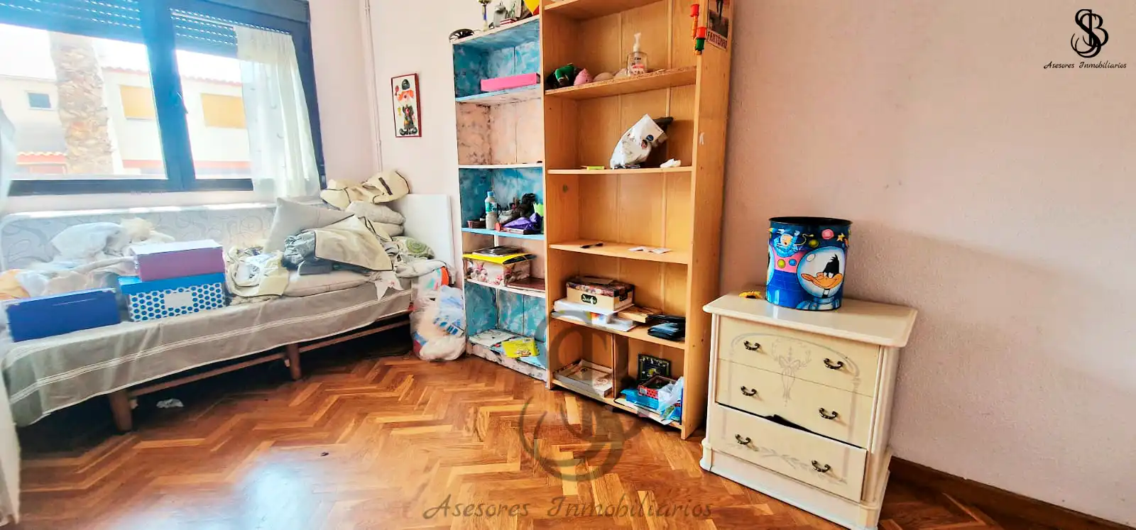 Habitación de Casa adosada en venta en Alicante / Alacant con Aire acondicionado, Calefacción y Jardín privado