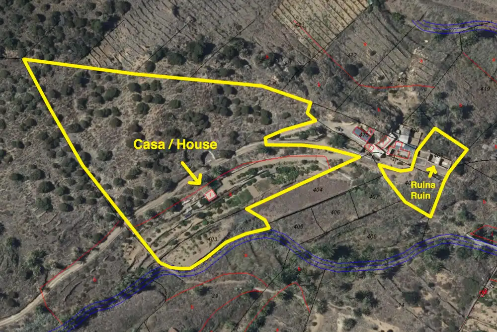 Finca rústica en venta en Vallehermoso con Amueblado
