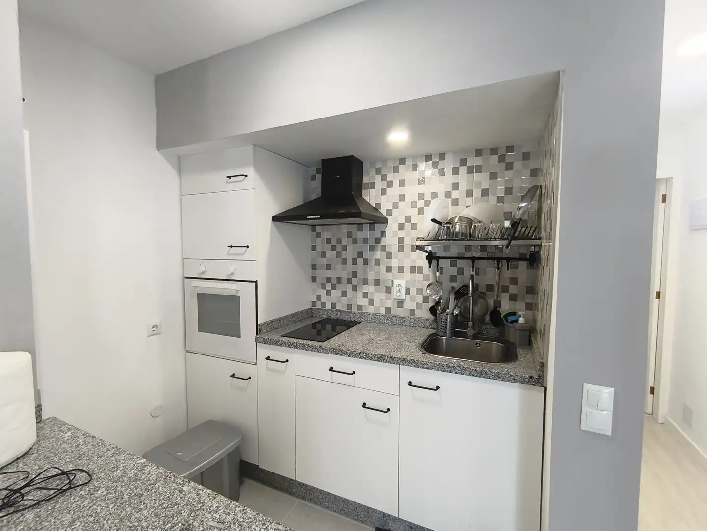 Cocina de Piso de alquiler en Santiago del Teide con Amueblado, Horno y Lavadora