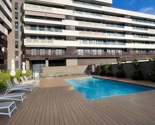 Piscina de Apartament en venda en Montgat amb Aire condicionat, Calefacció i Jardí privat