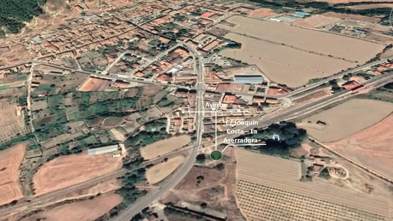 Vista exterior de Residencial en venda en Ayerbe