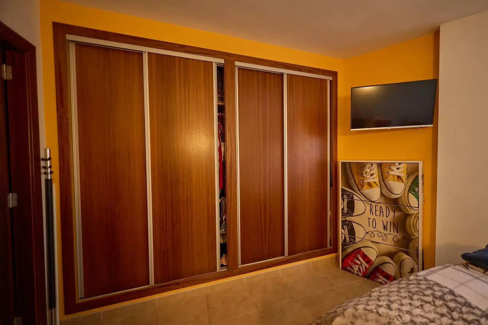 Bedroom of Flat for sale in Porreres  with Air Conditioner, Terrace and Storage room