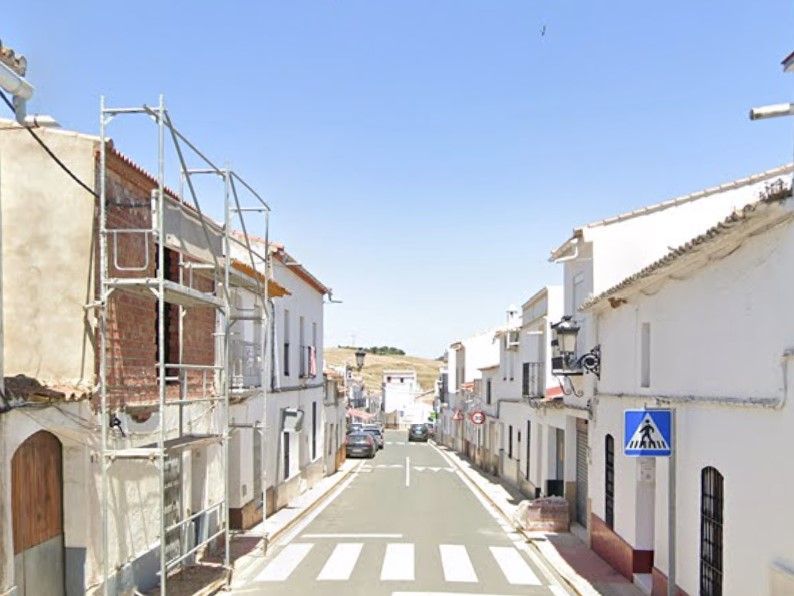 Vista exterior de Casa adosada en venda en Almadén de la Plata