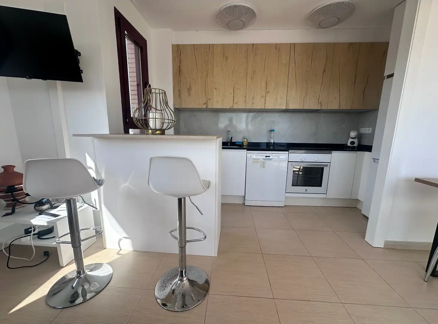 Cocina de Ático en venta en Vinaròs con Aire acondicionado, Calefacción y Jardín privado