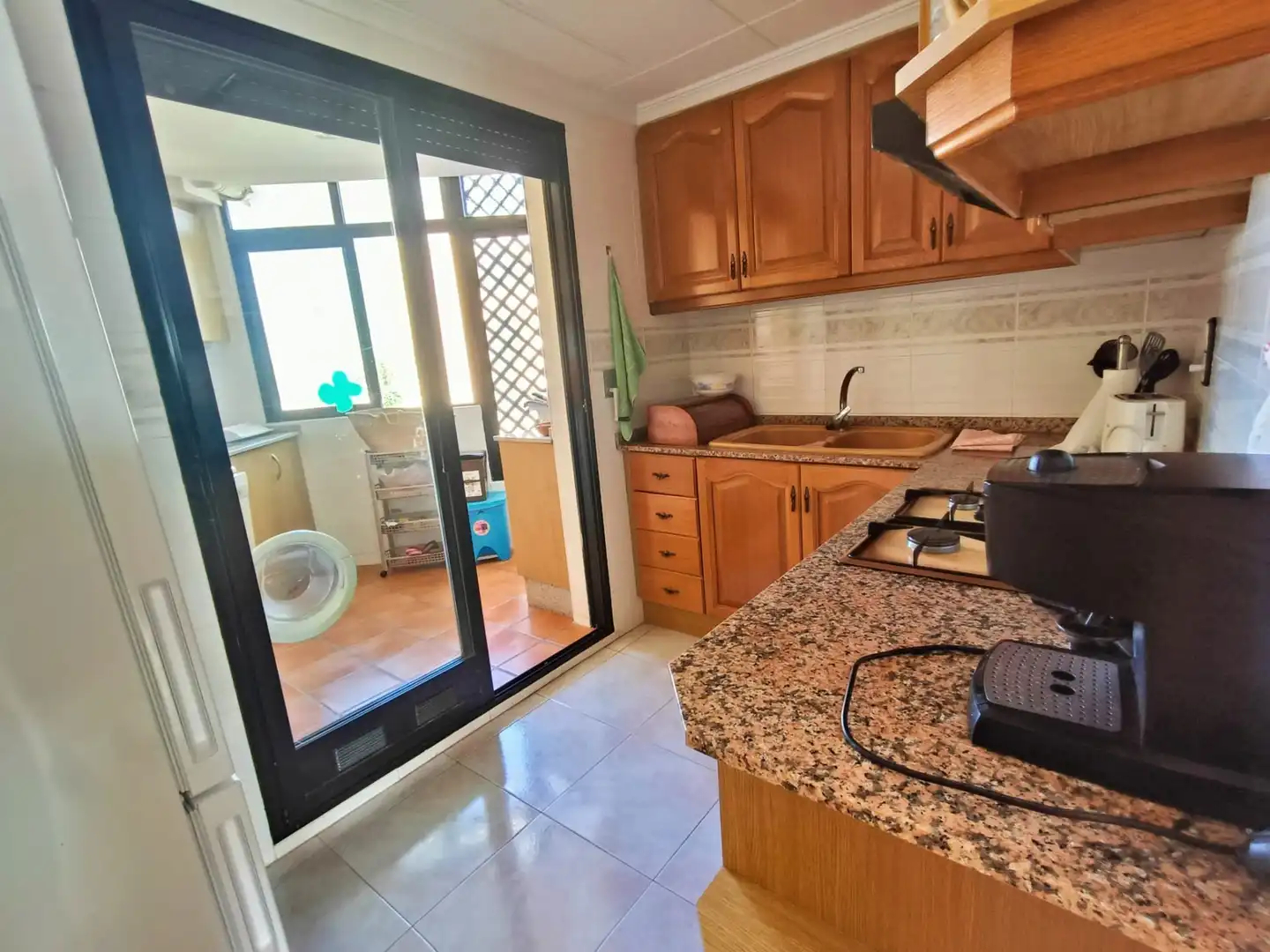 Kitchen of Apartments for sale in Sueca  with Air Conditioner and Terrace