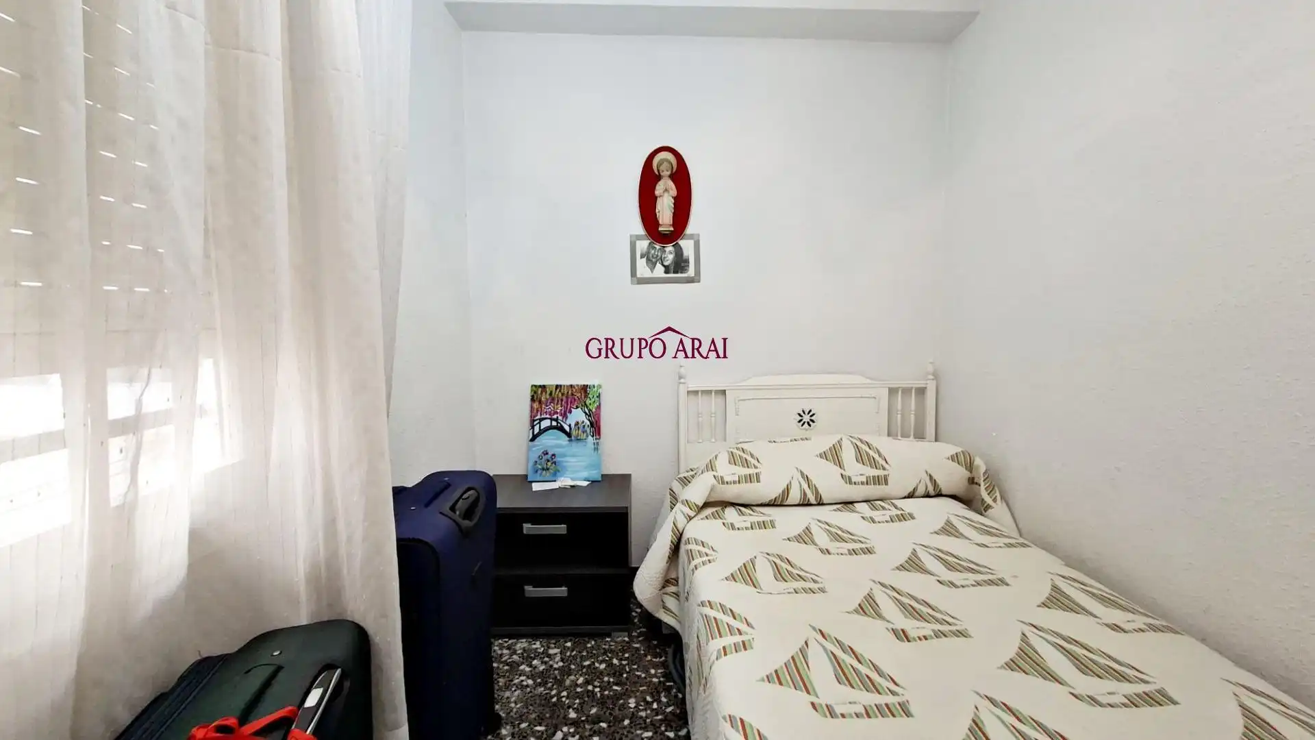 Bedroom of Flat for sale in Aspe  with Balcony