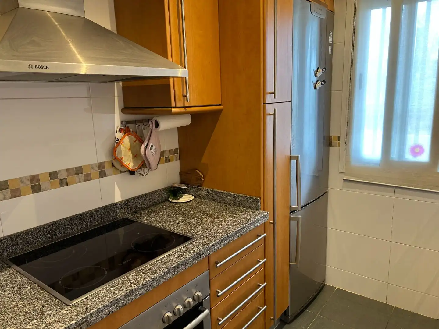 Cocina de Piso de alquiler en Mijas con Aire acondicionado y Terraza