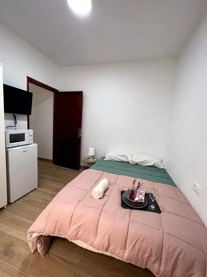 Schlafzimmer von Wohnung zur untervermieten in San Cristóbal de la Laguna mit Möbliert und Balkon