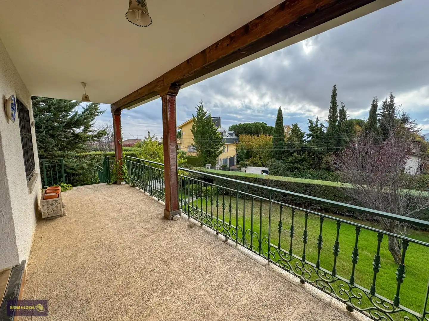 Terrassa de Casa o xalet en venda en Bustarviejo amb Calefacció, Jardí privat i Traster