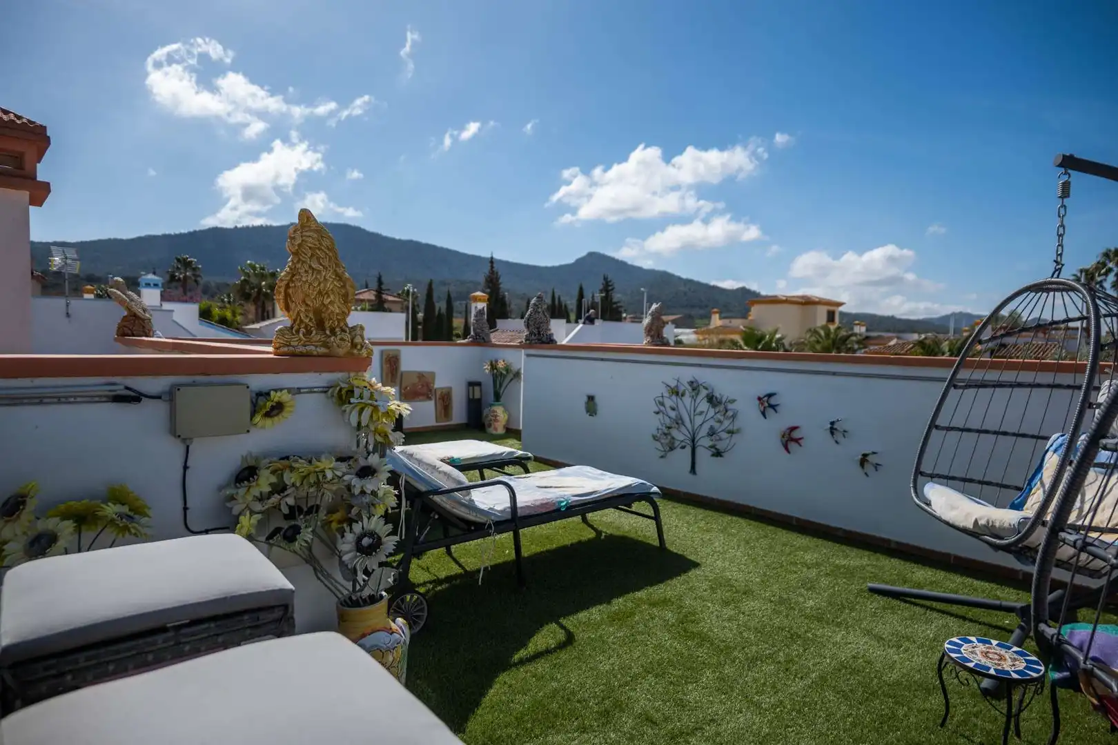 Terrassa de Casa o xalet en venda en Hondón de las Nieves / El Fondó de les Neus amb Calefacció, Jardí privat i Terrassa