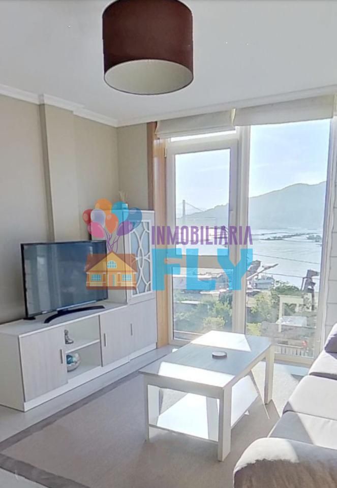 Balcony of Flat to rent in Moaña  with Heating, Storage room and Furnished