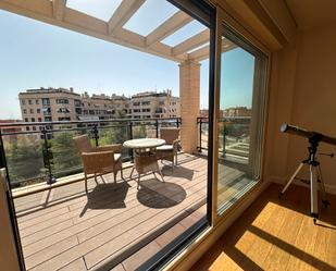 Terrace of Flat to rent in  Madrid Capital  with Air Conditioner and Terrace