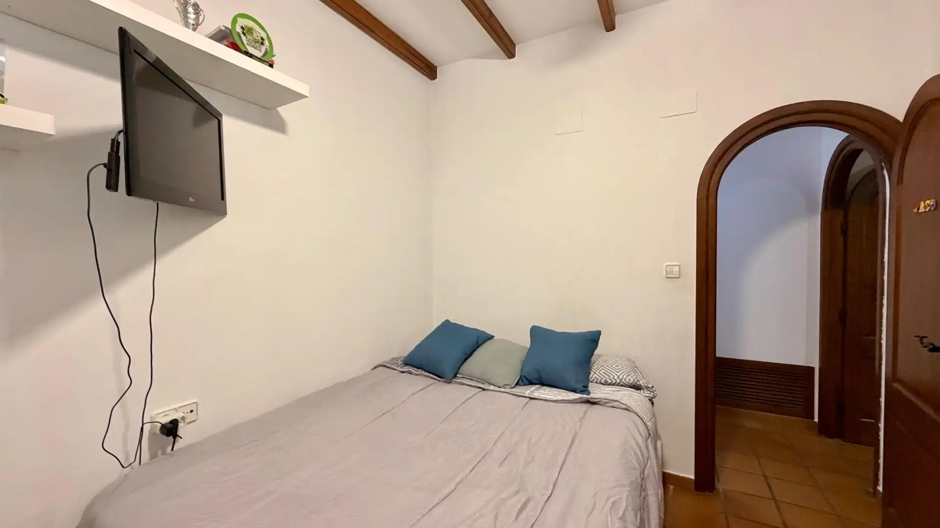 Bedroom of Houses for sale in Elche / Elx  with Air Conditioner, Private garden and Terrace